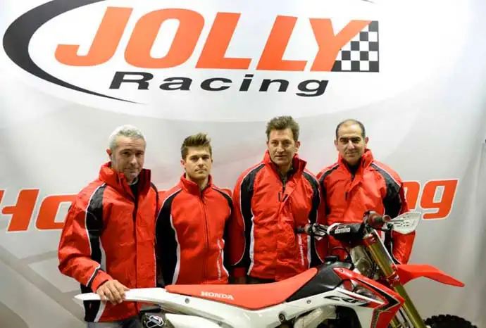 Tramelli, Deparrois, Pellegrinelli et Yannis, team manager INA tv