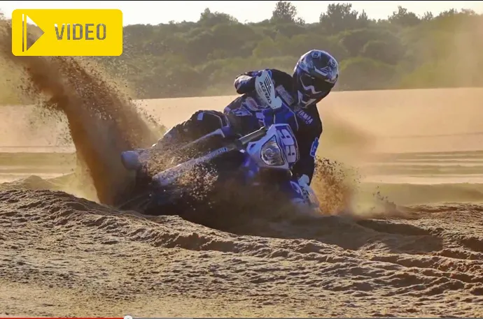 vidéo moto enduro Yamaha