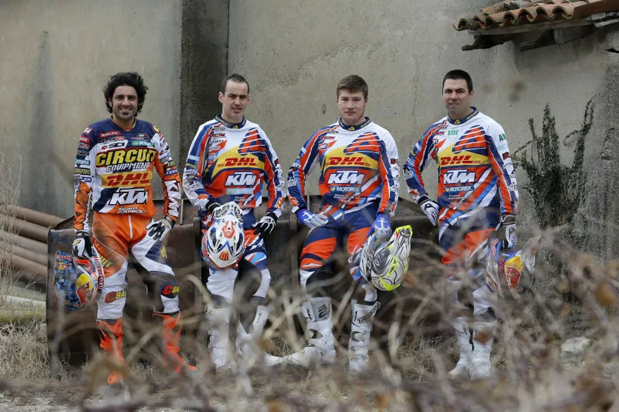 Team KTM enduro  2015 au complet