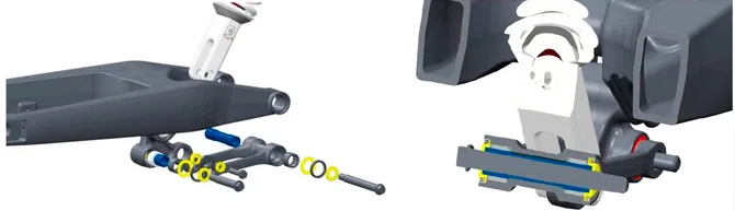 bras oscillant sherco
