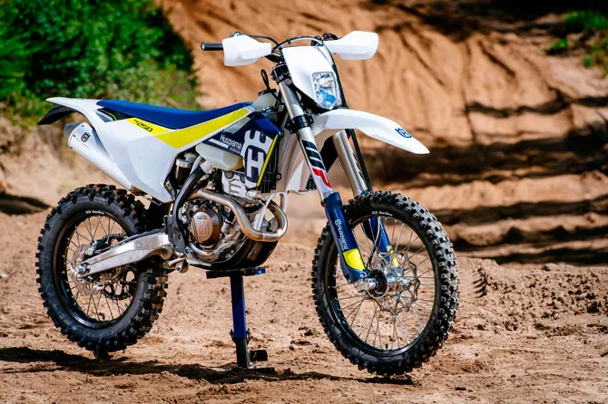 La 250 TE prête à en découdre dans le sable Suédois Husqvarna 250 TE 2017 test