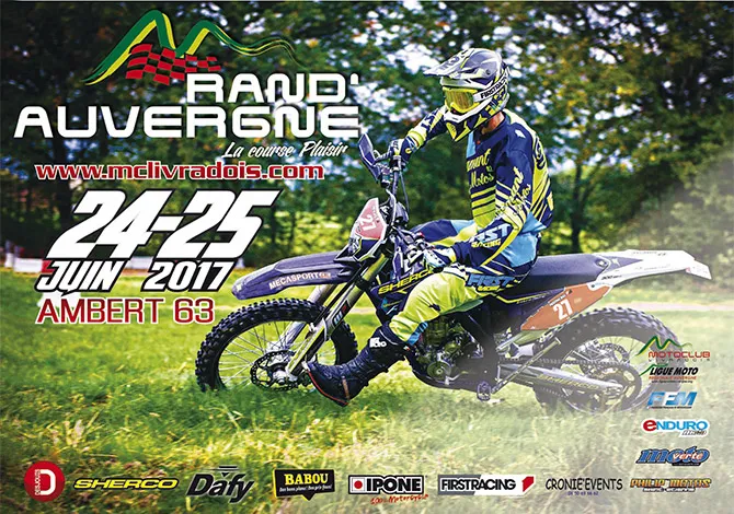 affiche rand auvergne 2017