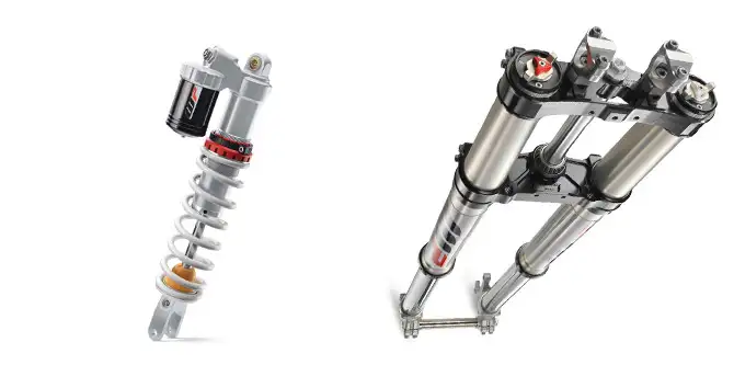 fourche amotisseur White Power  moto husqvarna