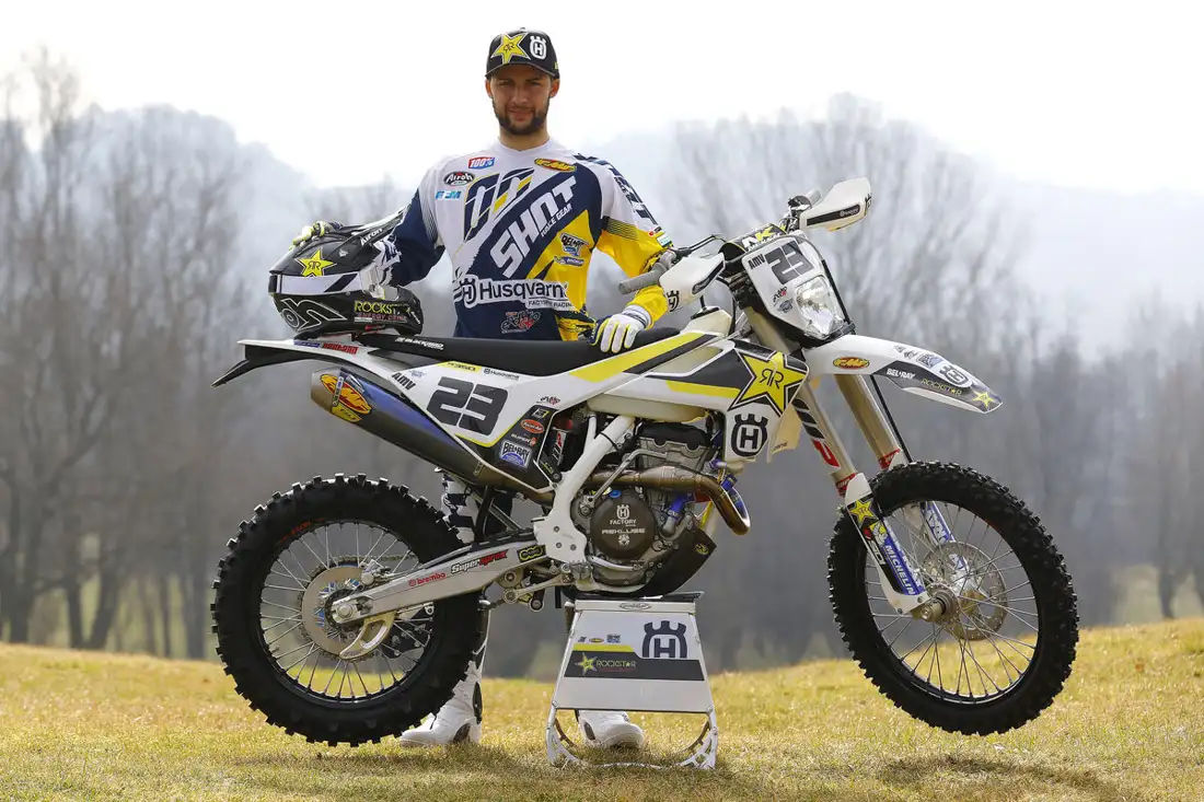 Christophe Charlier Husqvarna enduro team 2017 charlier