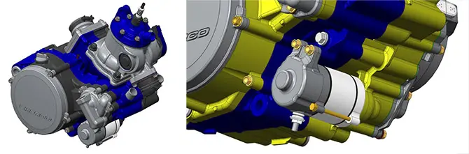 moteur 125 sherco 2018