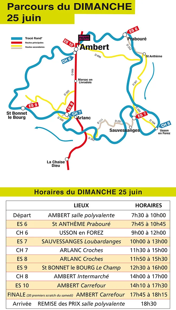 plan dimanche horaires rand auvergne 2017