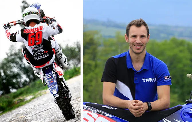 Simon Romieu simon romieu pilote enduro
