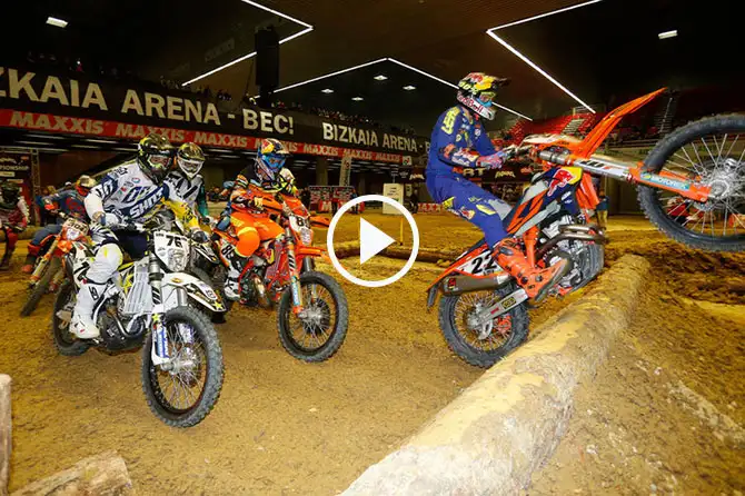 video Jonny Walker KTM350 EXC F Bilbao 2017