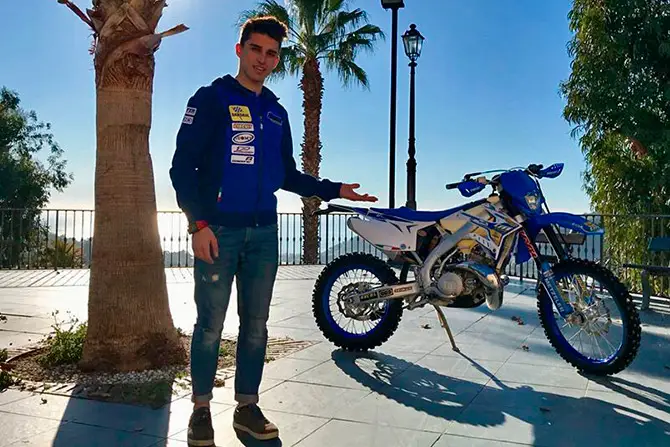 Davide Soreca TM racing enduro team