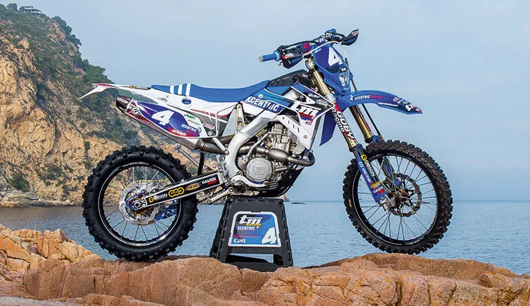 la 250 Fi EN d'Antoine Cricq TM enduro 2018