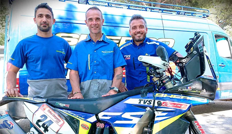johnny aubert sherco dakar 2020
