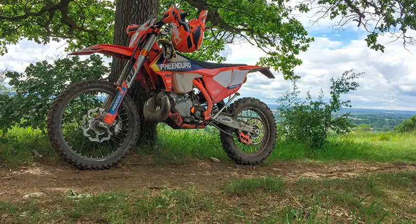 test disque frein GALFER moto ktm