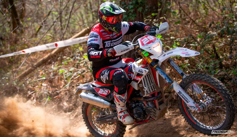 Vicent Gautie pilote moto enduro Team TO enduro 