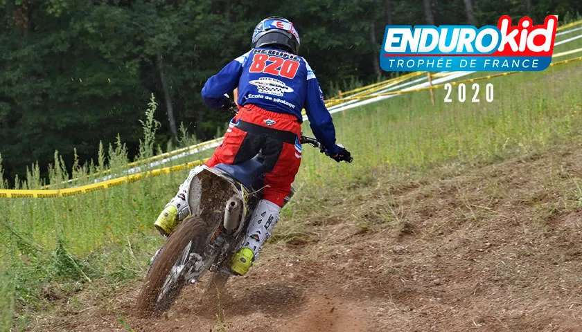 Paul REBUFIE champion enduro Kid 2020