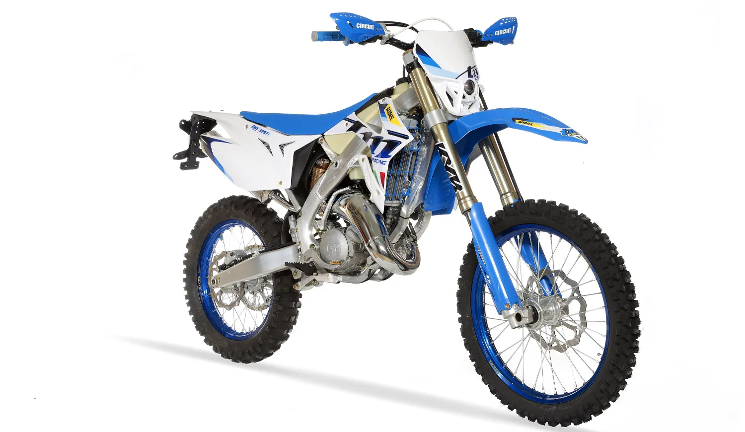 La petite 125 2T bénéficie elle aussi pour ce millésime 2021 de l'injection TM racing 125 enduro 2021
