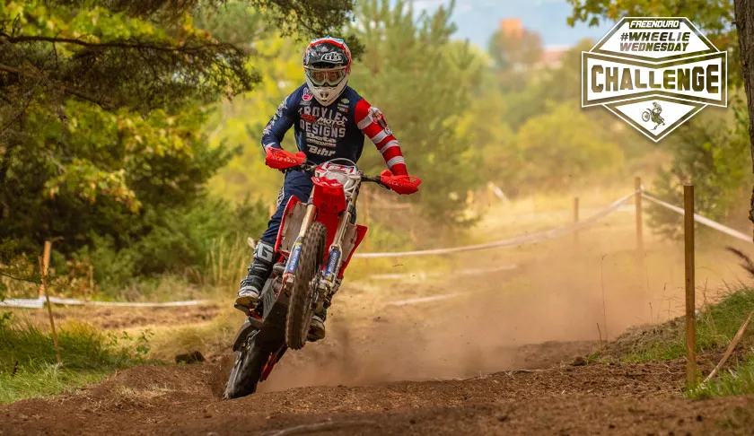 #WheeliewednesdayChallenge KTM enduro