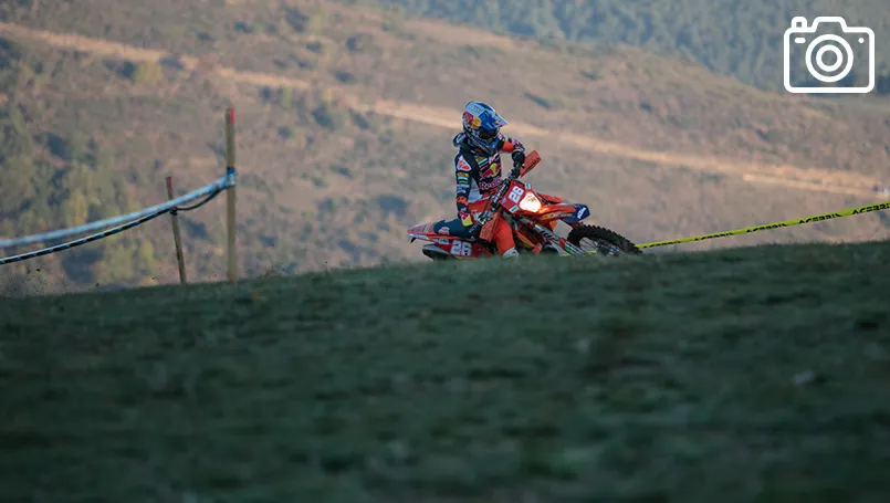 Josep Gacia pilote KTM EnduroGP Langeac 2021