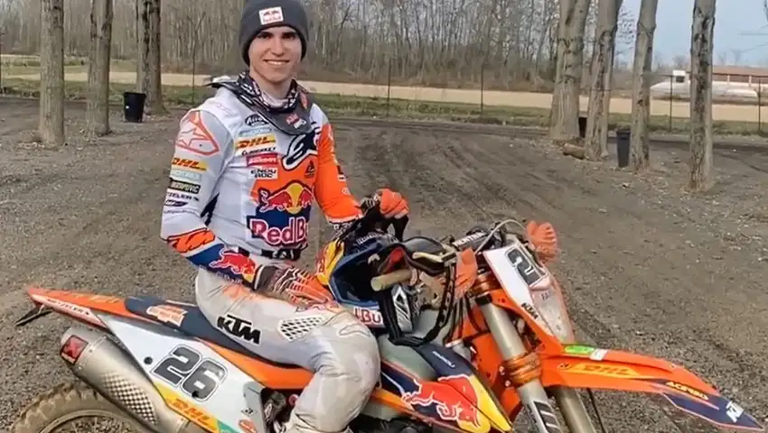 Josep Garcia en enduroGP  KTM 2021