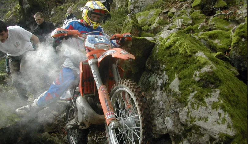 Le Skarl Xtrem fut pour moi la découverte de l'enduro hard shark xtrem romain duchene