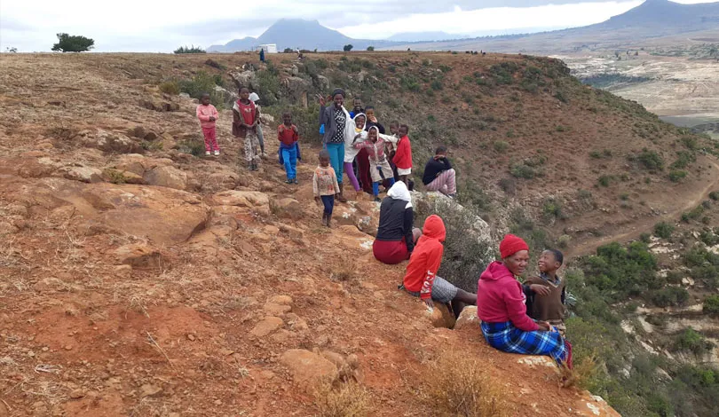 Lors de la seconde journée on a put enfin croiser quelques spectateurs spectateurs roof of africa duchene 2019