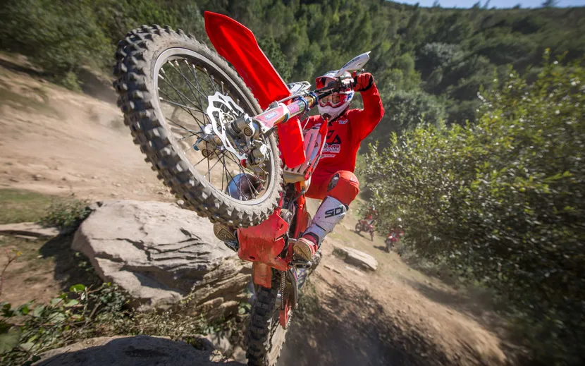 Franck Luberriaga pilote enduro team GPmotors 2020