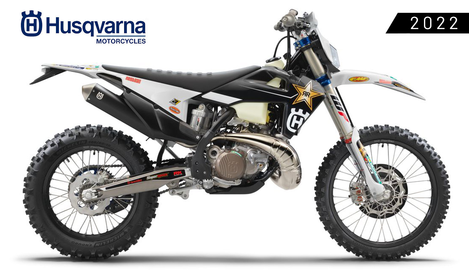 Moto Husvarna 300 TE-i kit deco Rockstar 2022