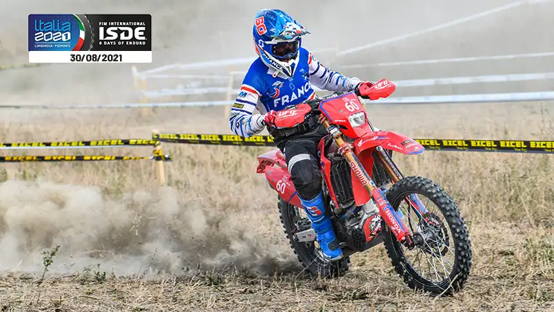Théo Espinasse ISDE 2021 spéciale Italie