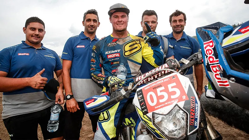 Wade Young pilote Hard enduro challenge 