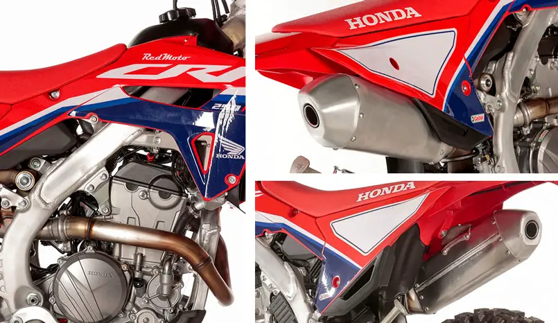 echappement Honda CRF 250 RX enduro 2022 3