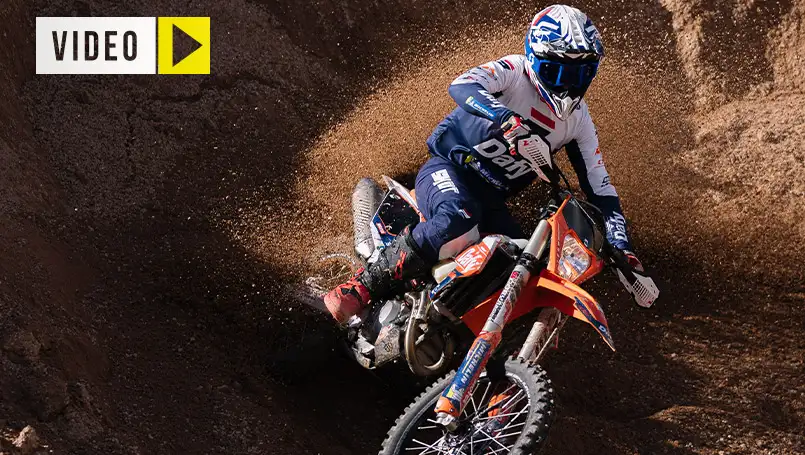 Pilote moto KTM excf-f DAFY 2022