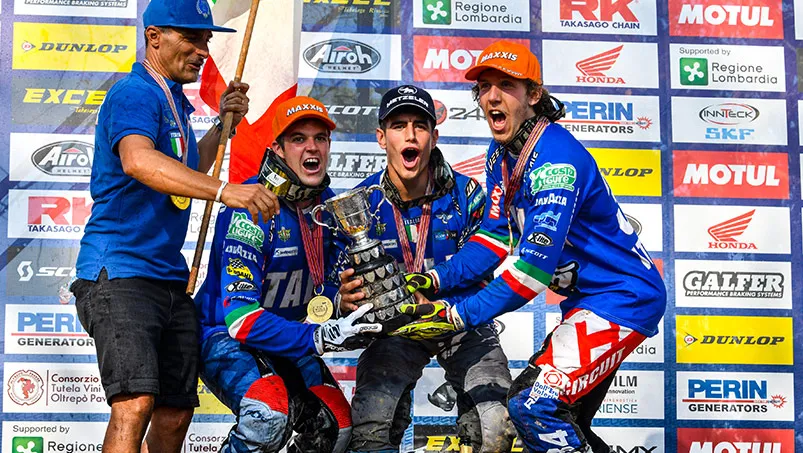 pilotes italie junior ISDE 2021 J6