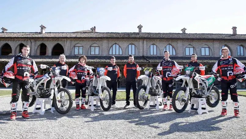 Pilote team Fantic enduro 2022