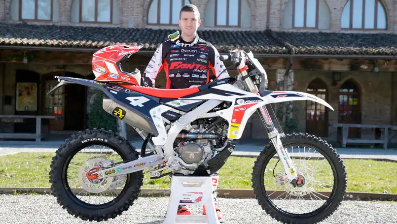Loic larrieu Moto 250 XEF Fantic enduro