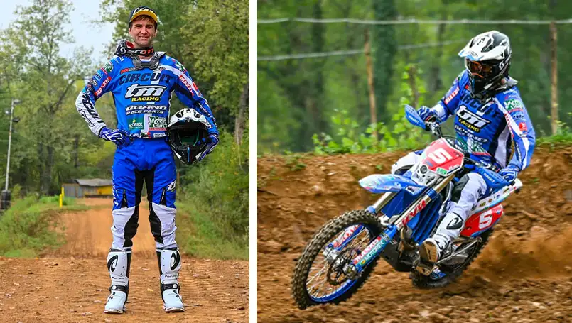 daniel Milner pilote enduro TM racing
