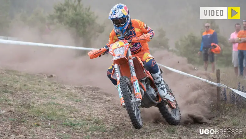 Josepp Garcai pilote KTM Trèfle Lozérien 2022