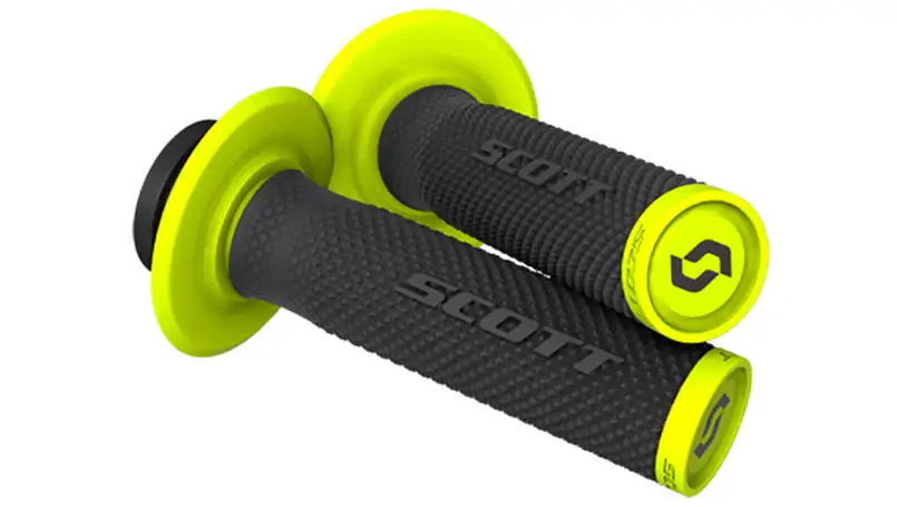 poignees scott lock on jaune noir