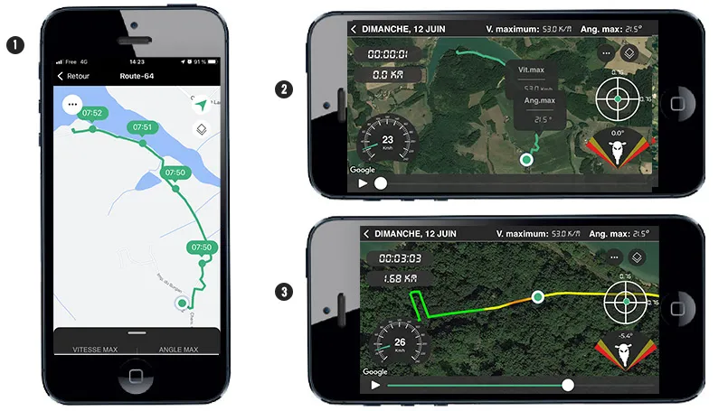 suivit trace KOMOBI freeenduro