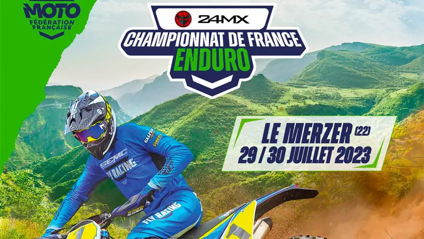 Championnat de France enduro le Merzer 2023 