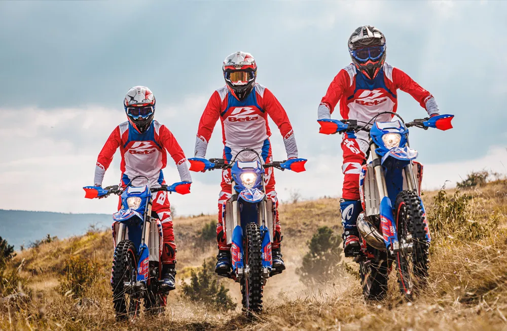 pilotes enduro moto Beta racing 2024