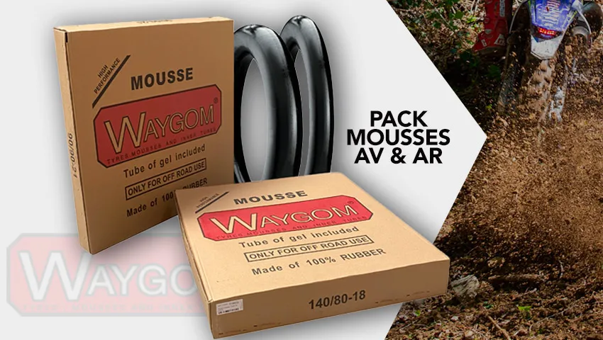 Promo prix mousses enduro avant et arrière