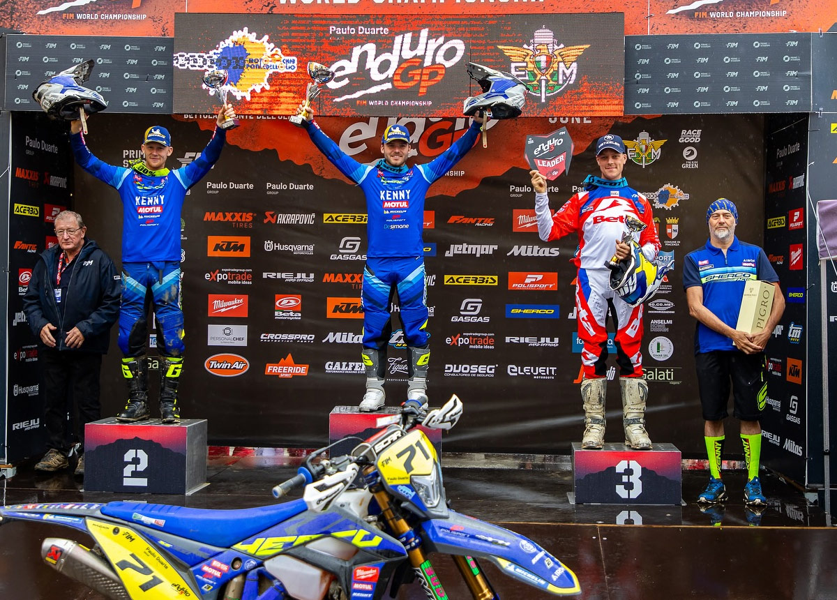 Antoine MAGAIN victoire EnduroGP Italy J2