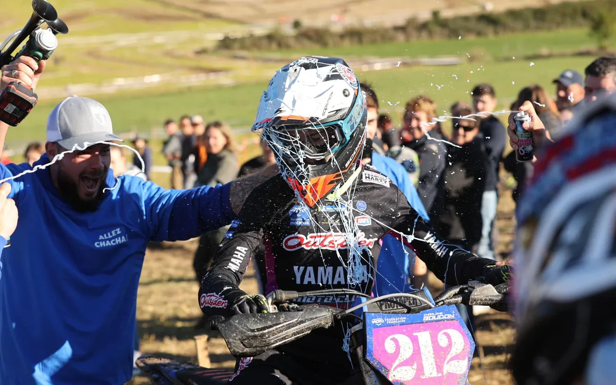 Charlène Boudon championne de France Enduro Kid 2024