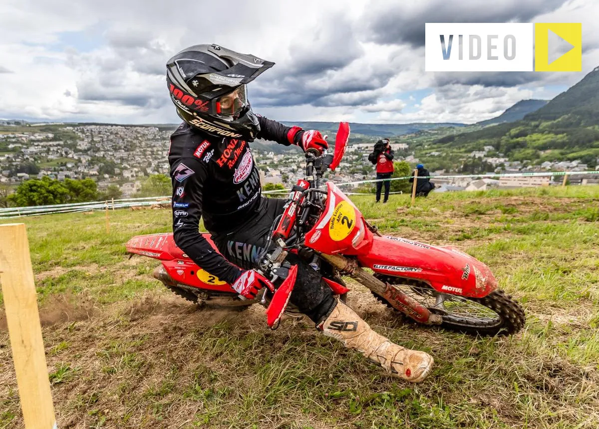 Jeremy Tarroux moto Honda enduro 