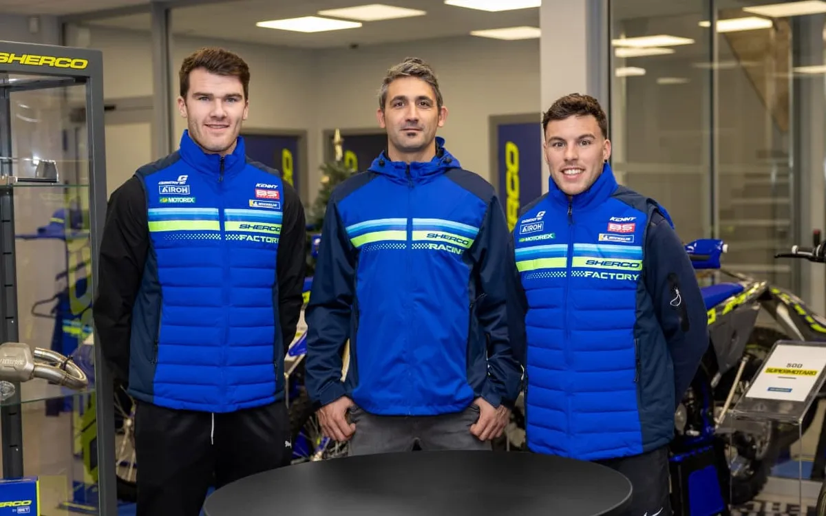 Julien roussaly theo Espinasse Jordan Curvalle sherco