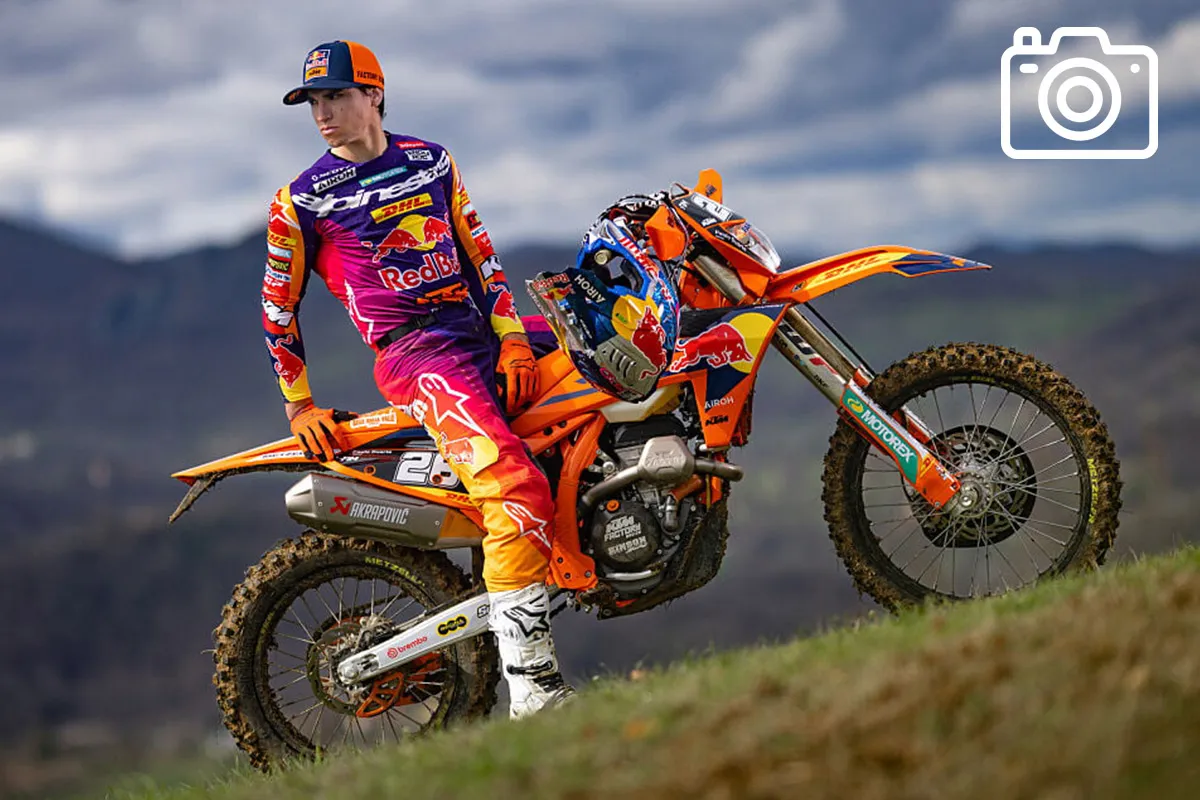 Moto enduro KTM  250 EXC-f Garcia 2024