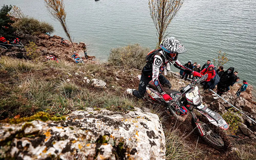 Mitch Brightmore champion du monde Junior hard enduro 2024 Mitch Brightmore HEWC 2024 Rnd7 Hixpania 2024