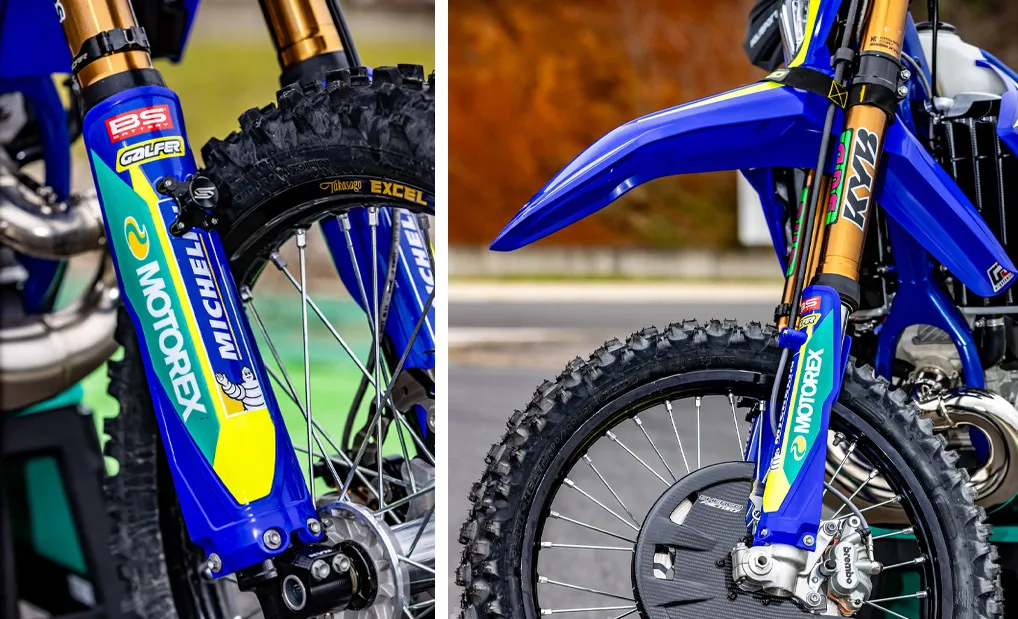 Sherco 300 SEF Teodor Kabakchiev fourche KYB