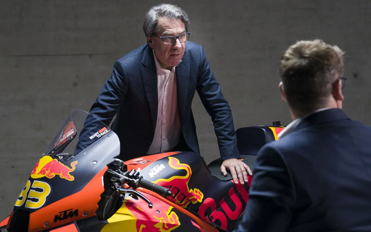 Stefan Pierer Pit Beirer KTM Factory