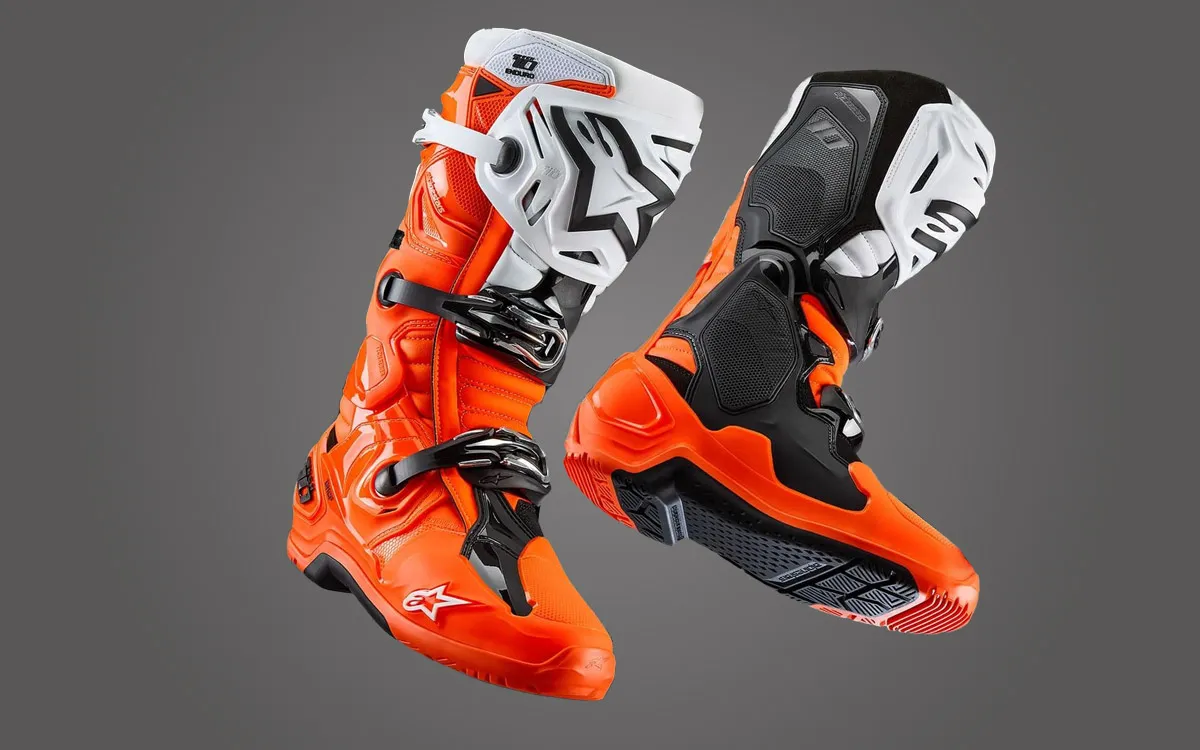 bottes Alpinestars Tech 10 Enduro orange
