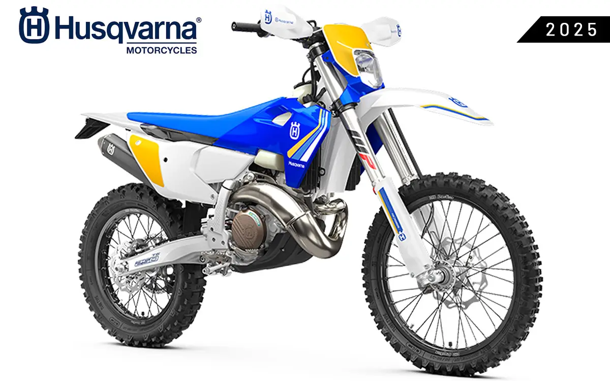 Moto 250cc Husqvarna héritage enduro 2025